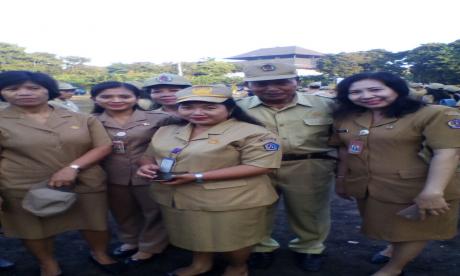 Apel Disiplin Pegawai Balitbang Kota Denpasar Bulan April Tahun 2018
