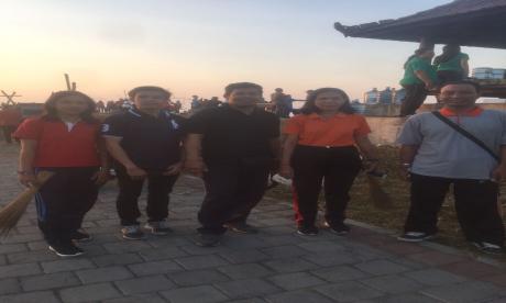 Memperingati Hari Lingkungan Hidup se-Dunia di Pantai Muara Tangtu