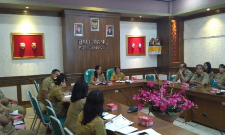 Rapat Koordinasi Balitbang Kota Denpasar Bulan Juli Tahun 2018