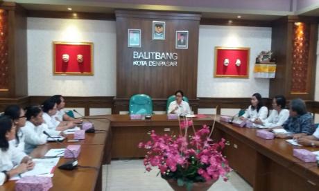 Rapat Koordinasi Balitbang Kota Denpasar 