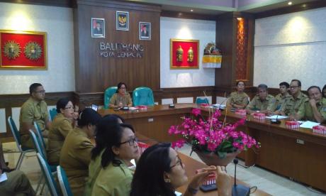 Rapat Koordinasi Intern Balitbang Kota Denpasar Bulan Agustus 2018