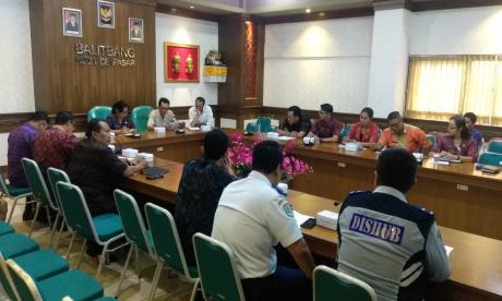 Rapat Membahas Pengadaan (Perekaman) DVD Video Denpasar Smart City di Kota Denpasar