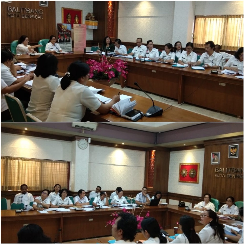 Rapat RKA Tahun Anggaran 2020 dan RKA Perubahan Tahun 2019 serta Realisasi Anggaran sampai bulan Agu