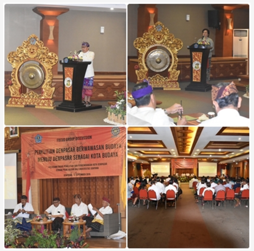 FGD Penelitian Denpasar Berwawasan Budaya Menuju Denpasar Sebagai Kota Budaya