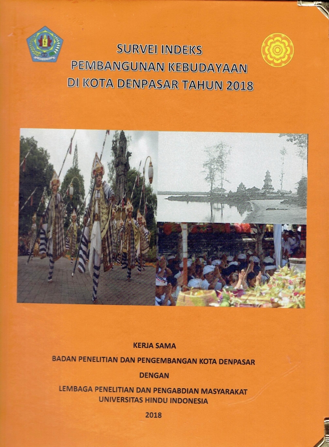Survei Indeks Pembangunan Kebudayaan Di Kota Denpasar Tahun 2018