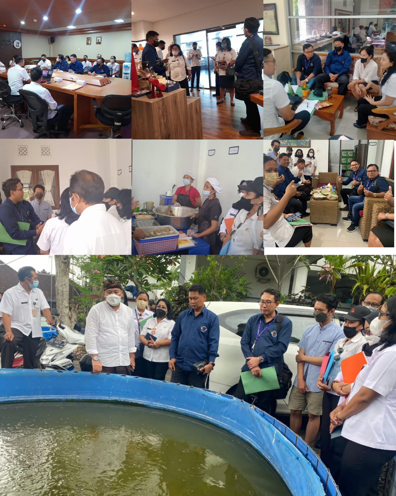 Penilaian Lapangan Hari Pertama Lomba Inovasi Perangkat Daerah Kota Denpasar