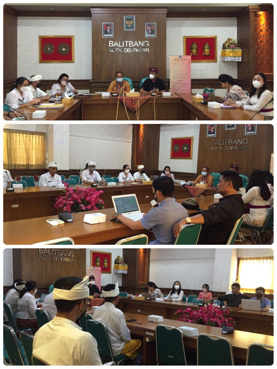 Rapat Pembahasan Draf Perjanjian Kerja Sama dan Penandatanganan Perjanjian Kerja Sama Penyusunan Kajian Pemberian Tambahan Penghasilan Pegawai (TPP) di Lingkungan Pemerintah Kota Denpasar
