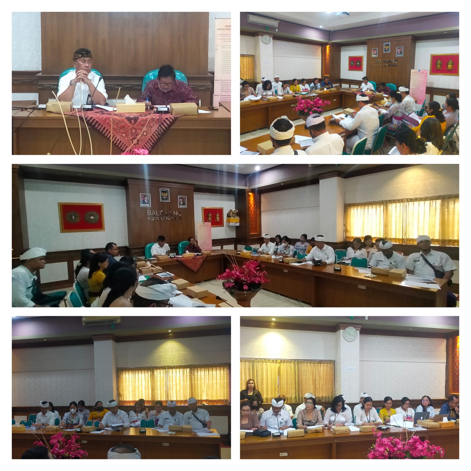 Rapat Laporan Ahir Kajian Penanggulangan Inflasi di Kota Denpasar Tahun 2023