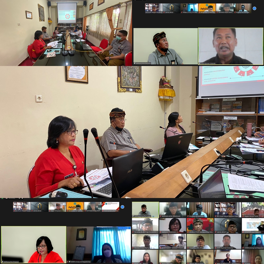 Forum Konsultasi Publik Balitbang Kota Denpasar