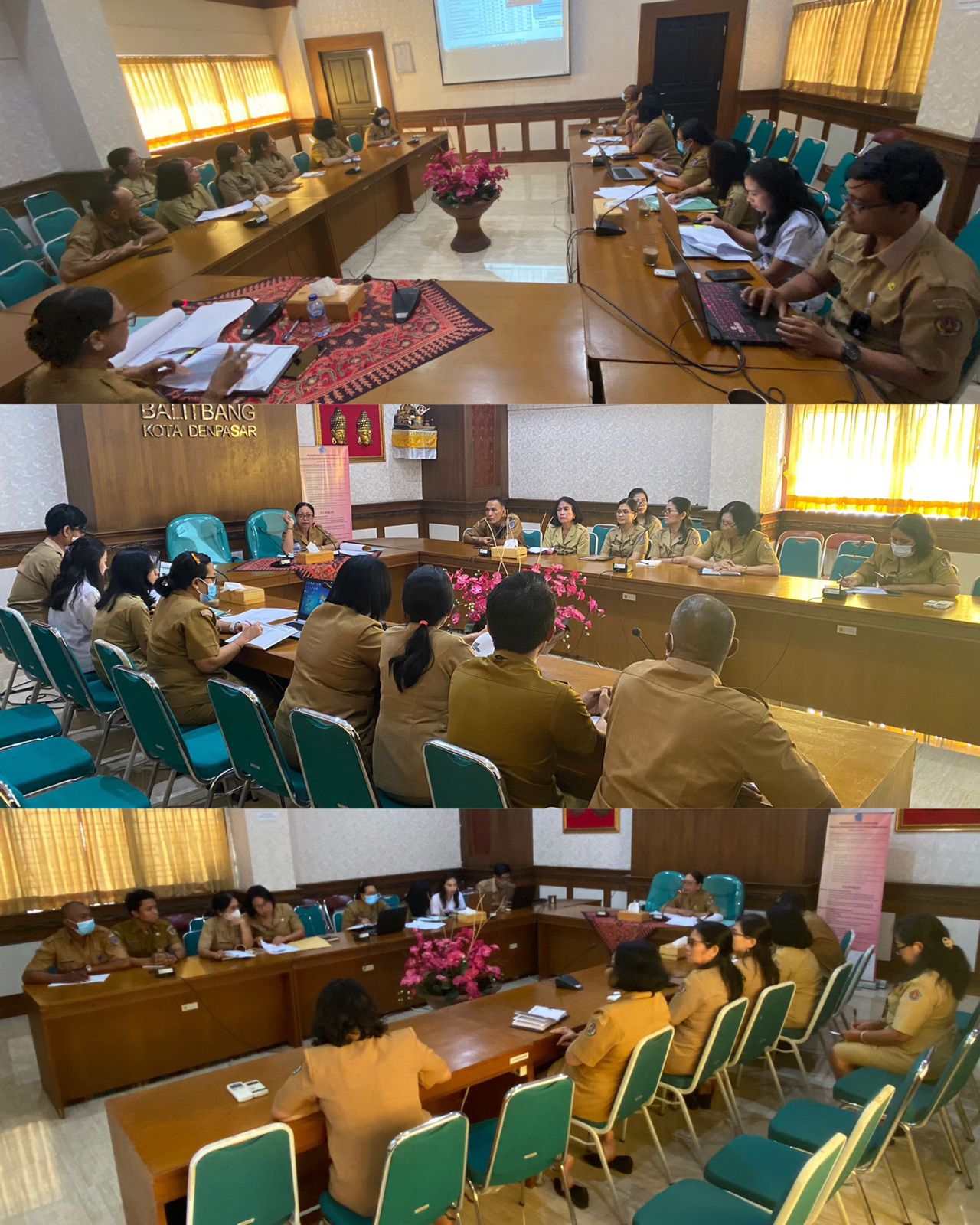 Rapat Hasil Penilaian SAKIP, Evaluasi Realisasi Fisik dan Keuangan Sampai Dengan Triwulan III Tahun 2023