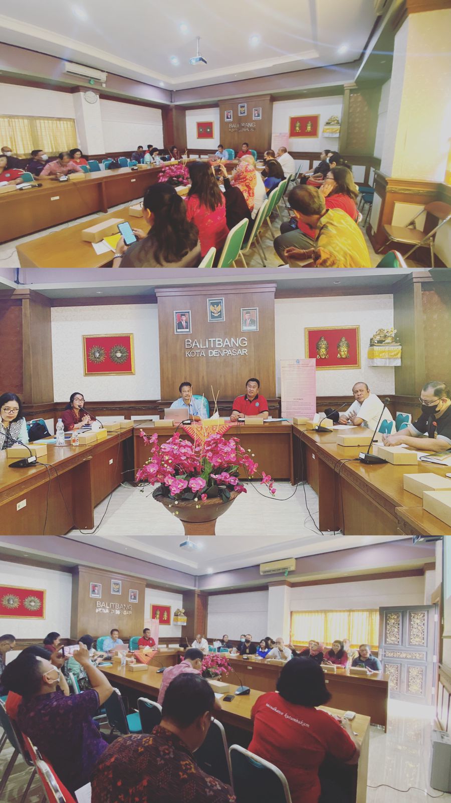 Rapat Pembahasan Awal Kajian Diversifikasi Konsumsi Pangan Masyarakat Dengan Tingkat Pendapatan Keluarga Di Kota Denpasar