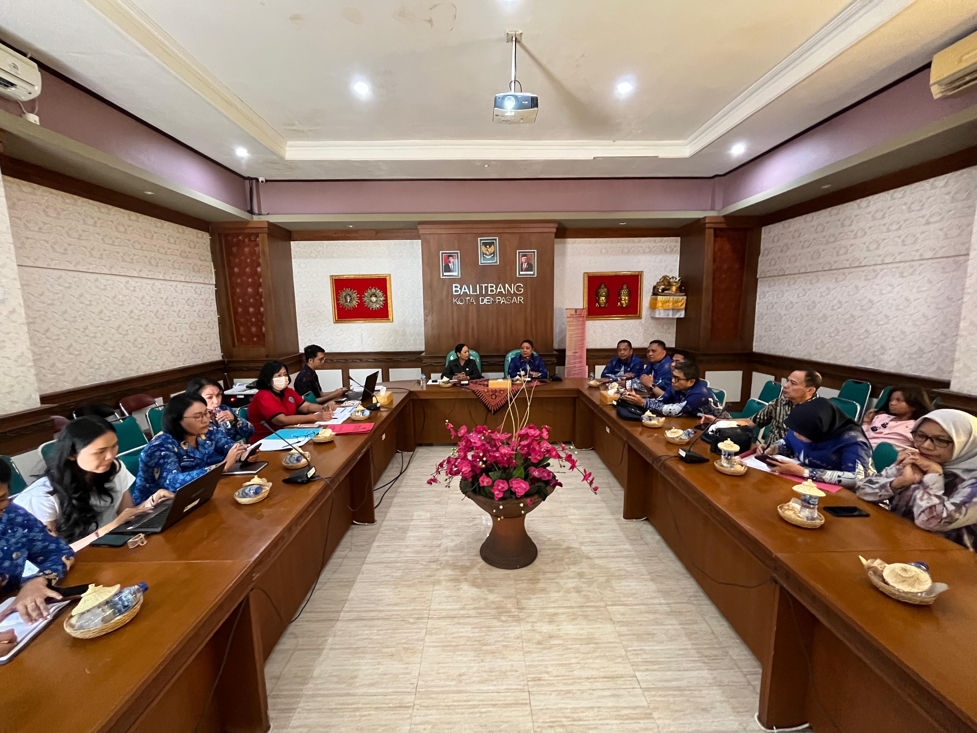 Kunjungan Balitbangda Kota Makassar