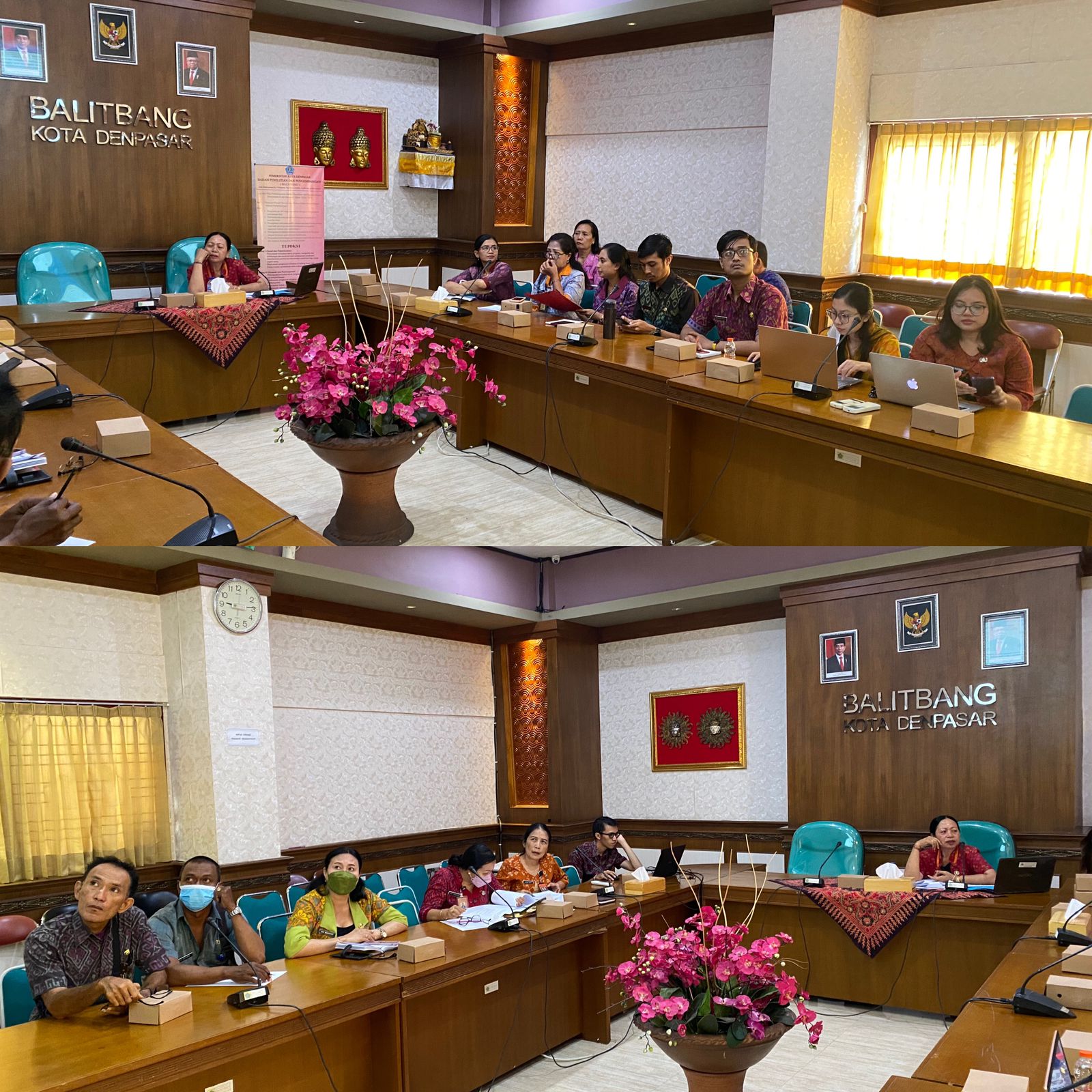 Rapat Pembahasan Uraian Tugas Badan Riset dan Inovasi Daerah (BRIDA)