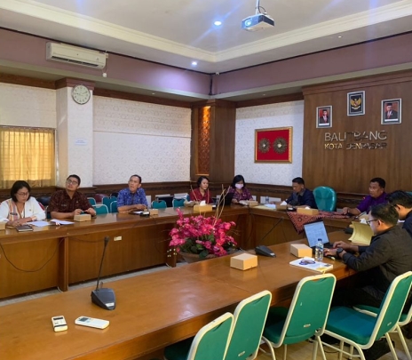 Rapat Membahas Pemenang Kompetisi Inovasi Perangkat Daerah Kota Denpasar Tahun 2023