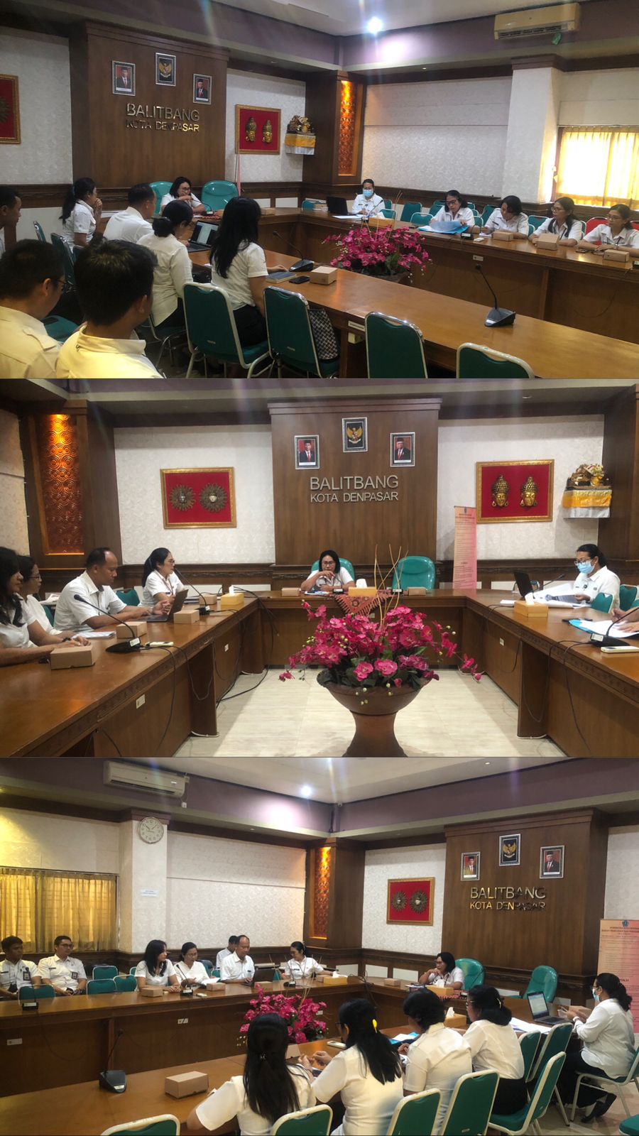 Rapat Pembahasan Rekomendasi Hasil Kajian Identifikasi dan Inventarisasi Potensi Produk Unggulan Daerah Kota Denpasar 