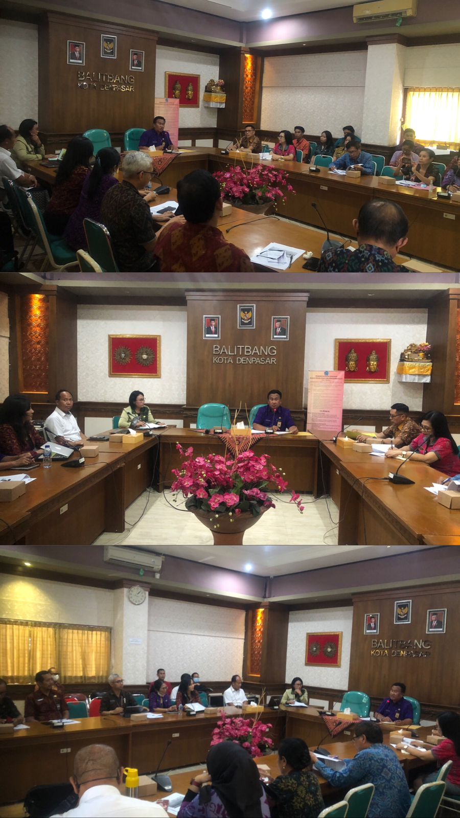 Rapat Pendahuluan Kajian Identifikasi dan Iventarisasi Potensi Produk Unggulan Kota Denpasar