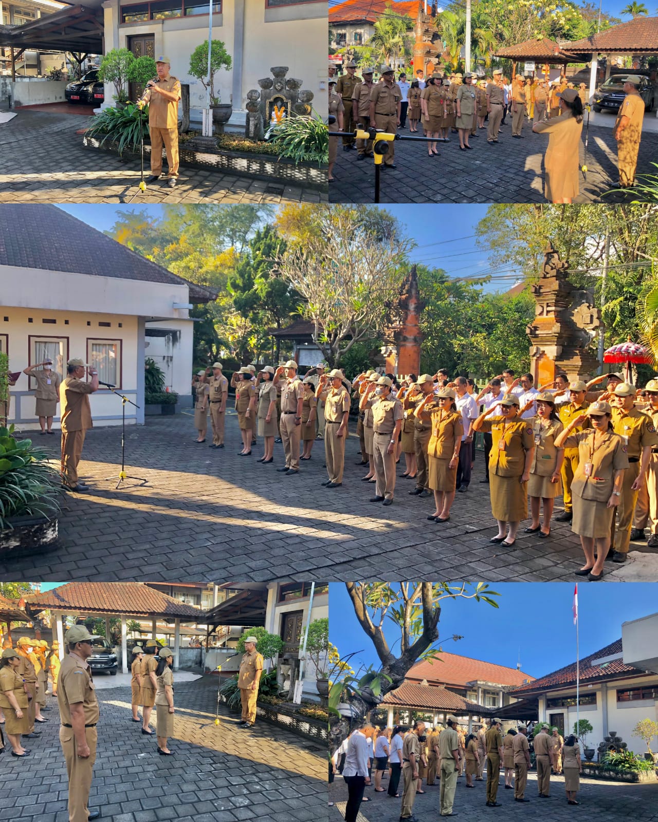 Apel Disiplin Pertama Di Bulan Agustus 2024 Brida Kota Denpasar