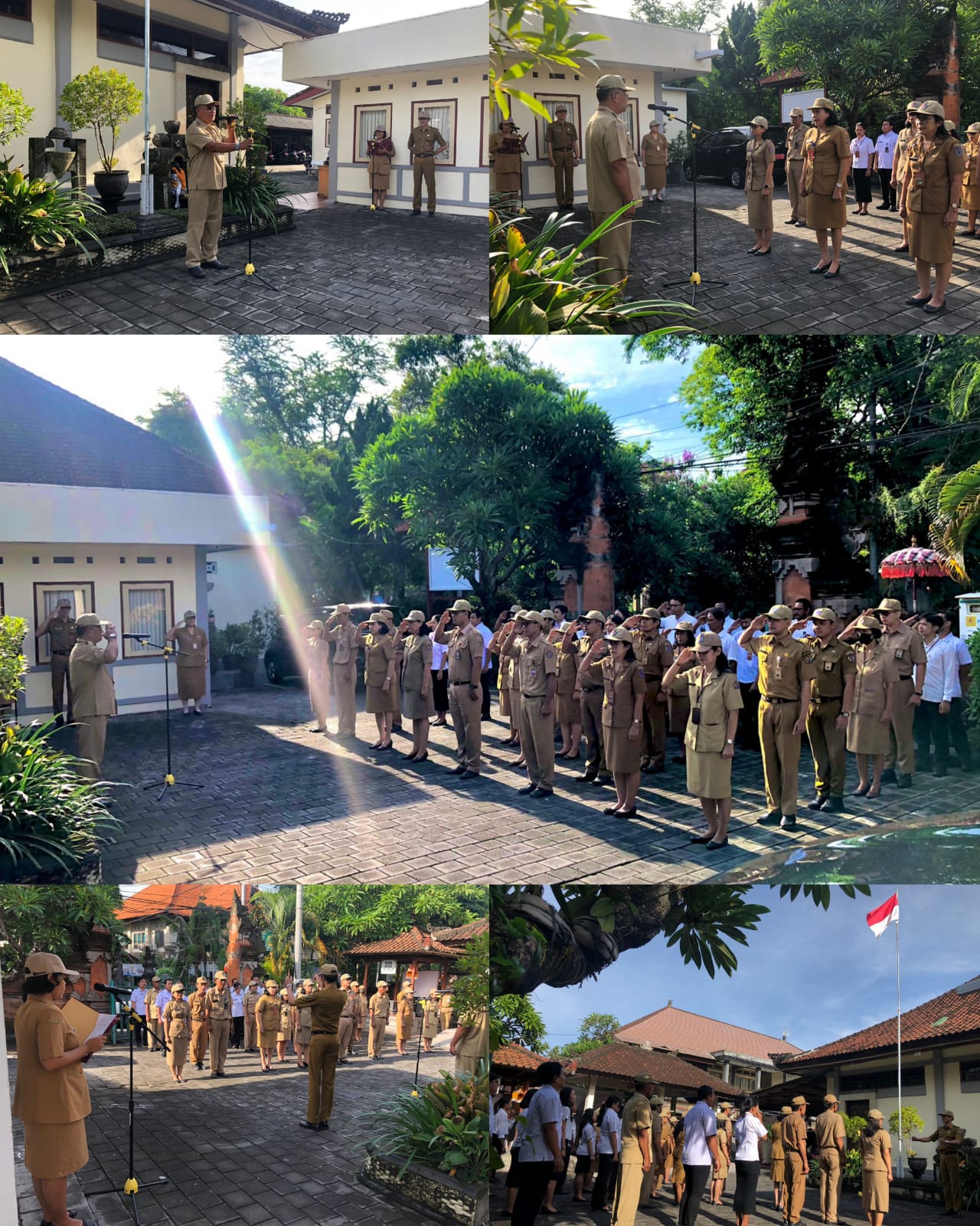 Apel Disiplin Pertama Bulan Desember 2024 Brida Kota Denpasar