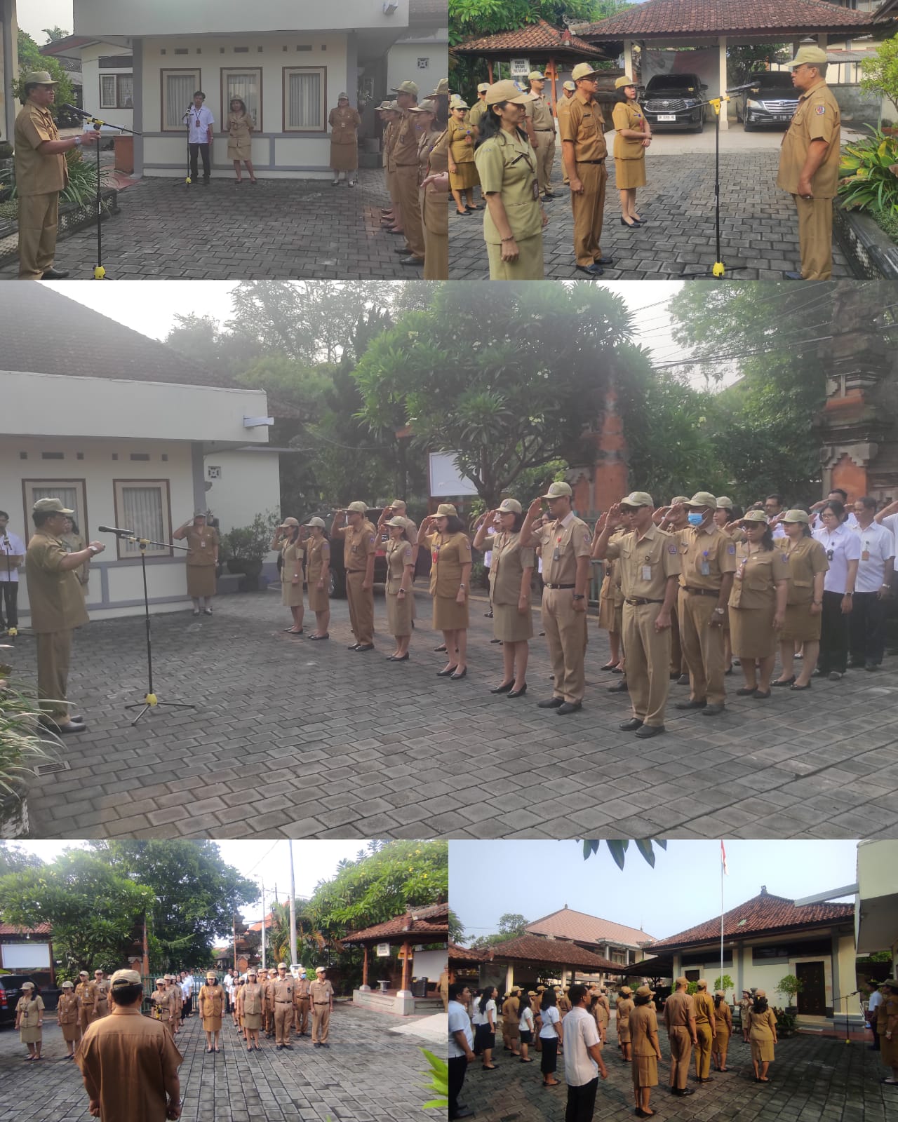 Apel Disiplin Keempat Bulan Nopember 2024 Brida Kota Denpasar