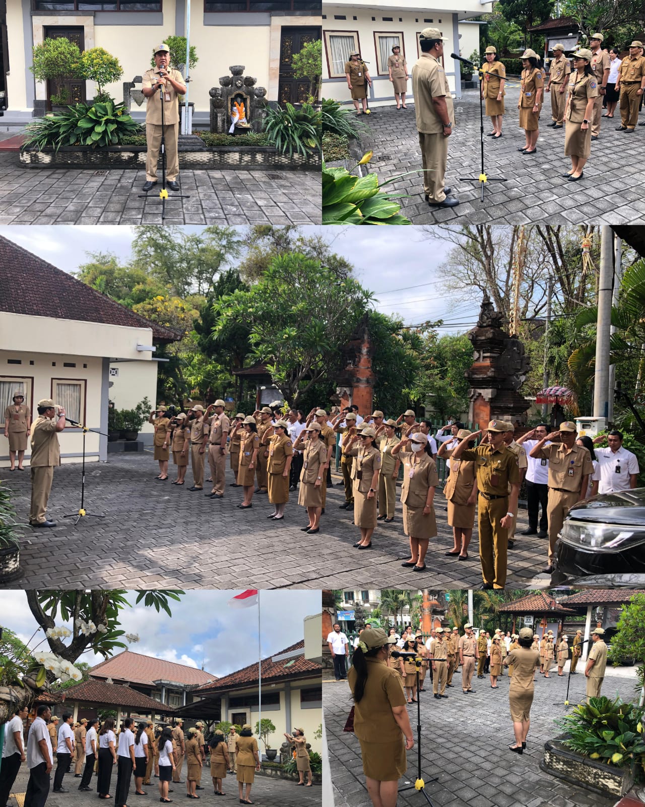 Apel Disiplin Keempat Bulan September 2024 Brida Kota Denpasar