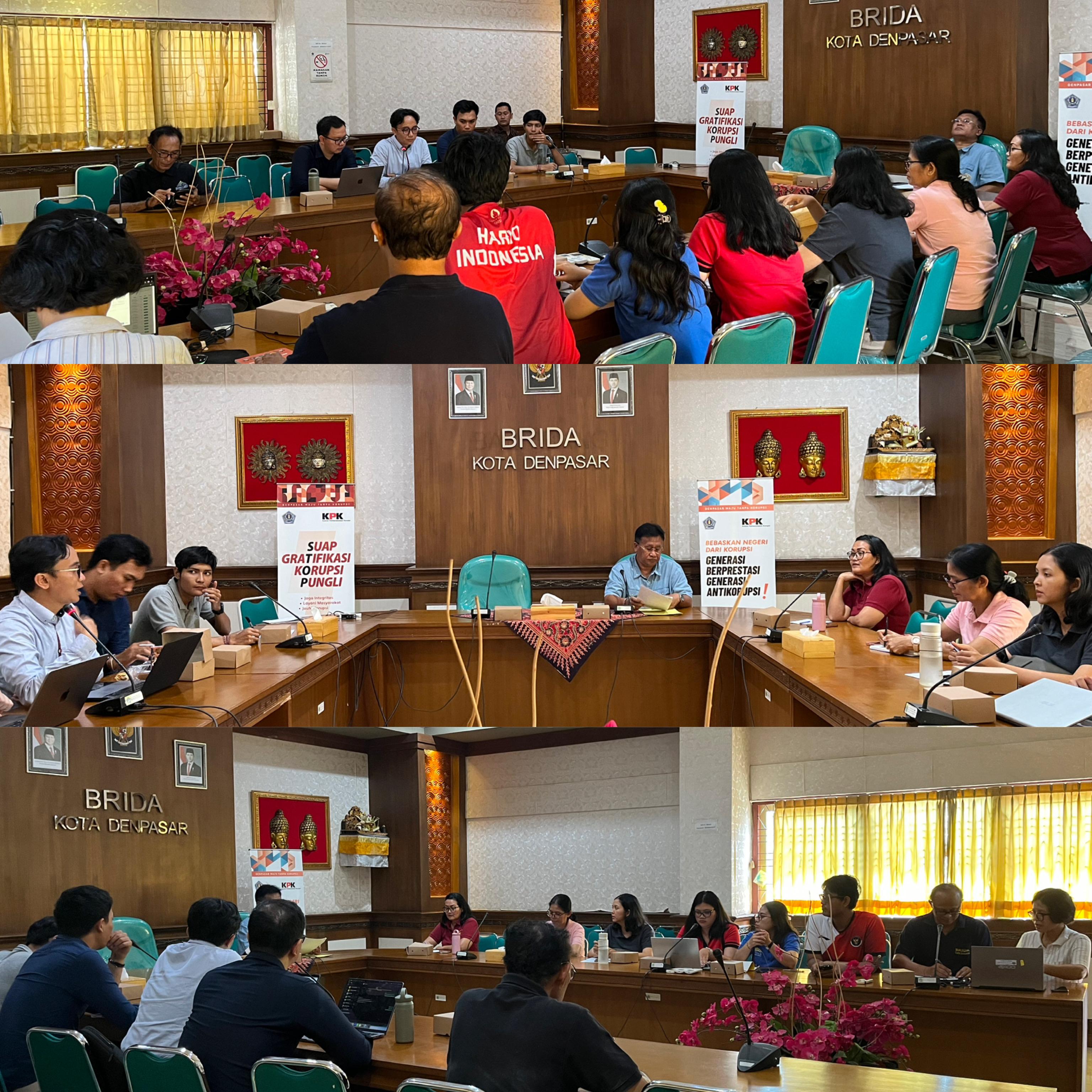 Rapat Persiapan Survei Lapangan Dan Pengumpulan Data/Informasi Dalam Rangka Penyusunan Kajian Kesehatan Jiwa Untuk Masyarakat Bahagia Di Kota Denpasar 