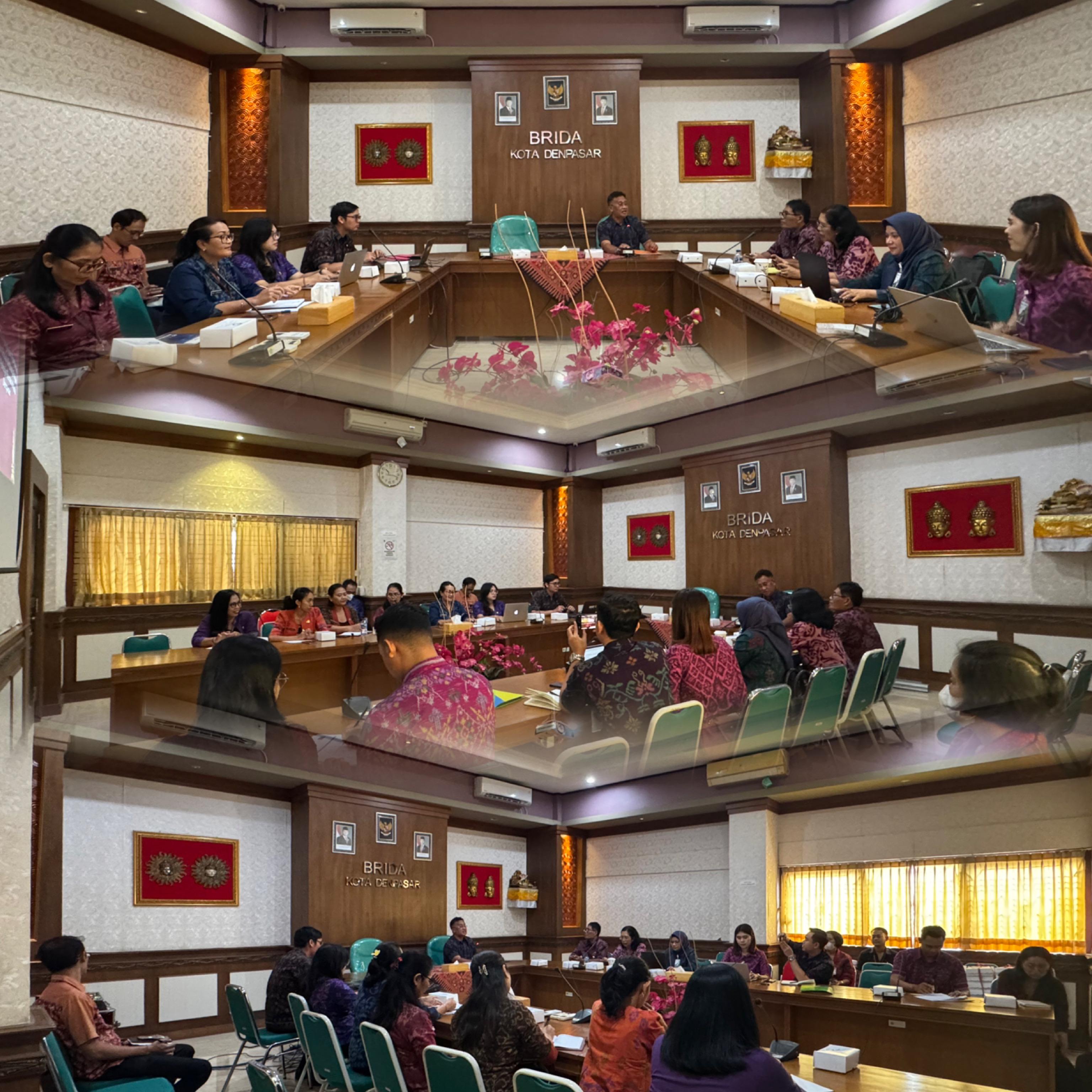 Rapat Koordinasi Rencana Penyusunan Kajian Pemberian Jaminan Sosial Ketenagakerjaan Bagi Pekerja Rentan di Kota Denpasar