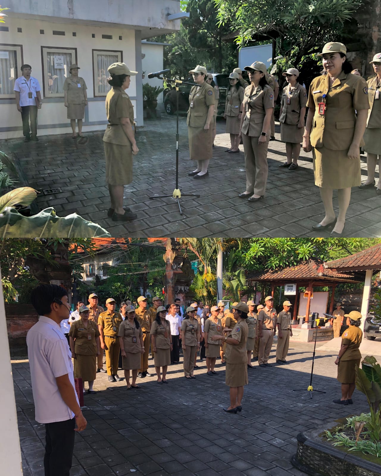 Apel Disiplin Pertama Bulan November 2025 BRIDA Kota Denpasar
