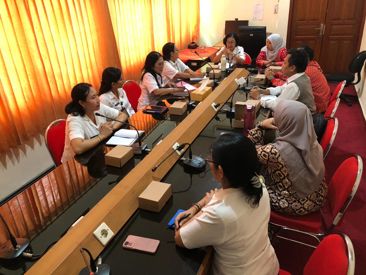 Audensi Pusat Riset Kebijakan Publik BRIN Dengan BRIDA Kota Denpasar