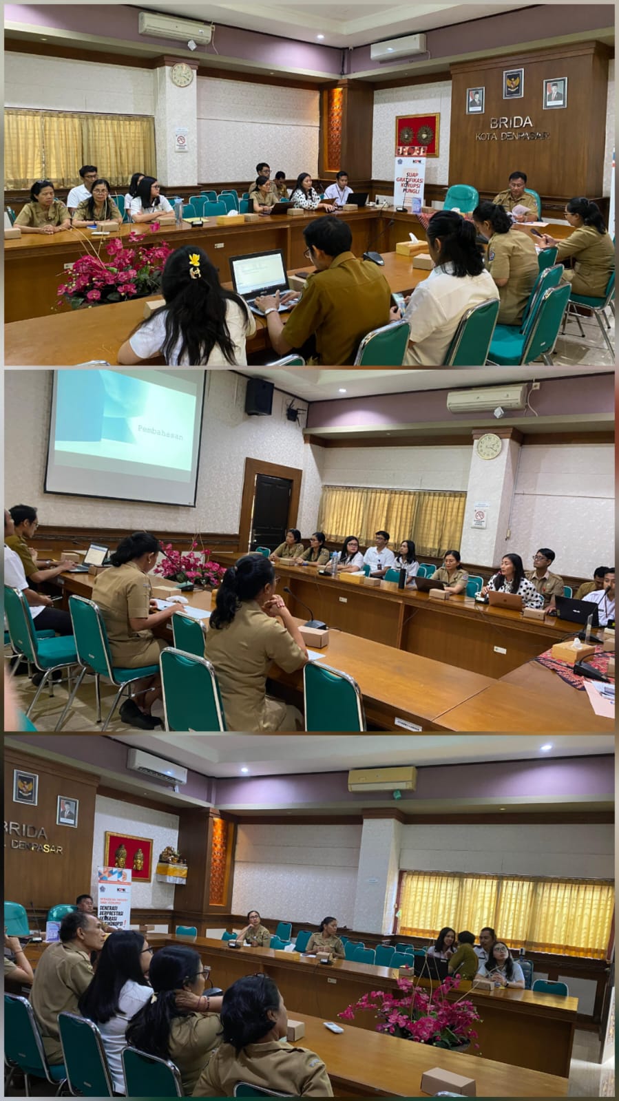 Rapat Pembahasan Laporan Akhir Kegiatan Difusi Inovasi Untuk Prioritas Permasalahan Di Kota Denpasar Dalam Rangka Persiapan FGD