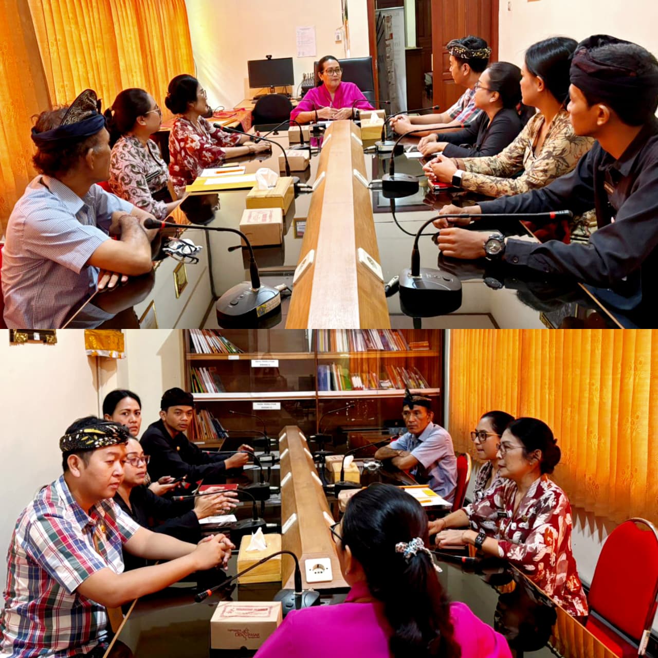 Penerimaan Tim Monev Dari Bagian Hukum Setda Kota Denpasar