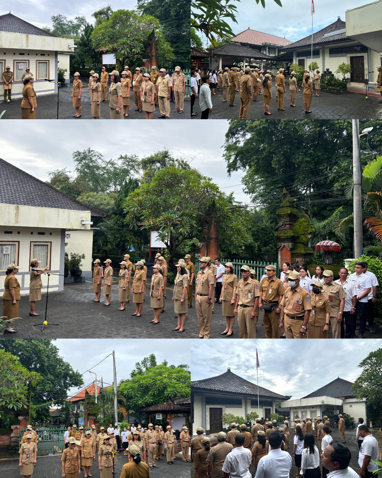 Apel Disiplin Pertama Bulan Januari 2025 Brida Kota Denpasar