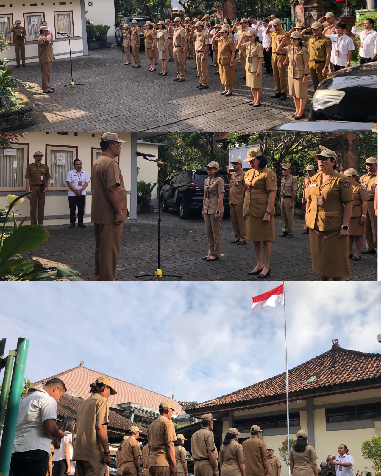 Apel Disiplin Pertama Bulan September 2025 Brida Kota Denpasar