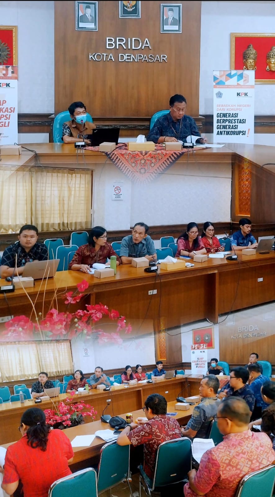 Rapat Penyampaian Hasil Rekomendasi Kajian Pembangunan Instalasi Pengolahan Air Limbah Domestik Skala Permukiman di Kota Denpasar Tahun 2025