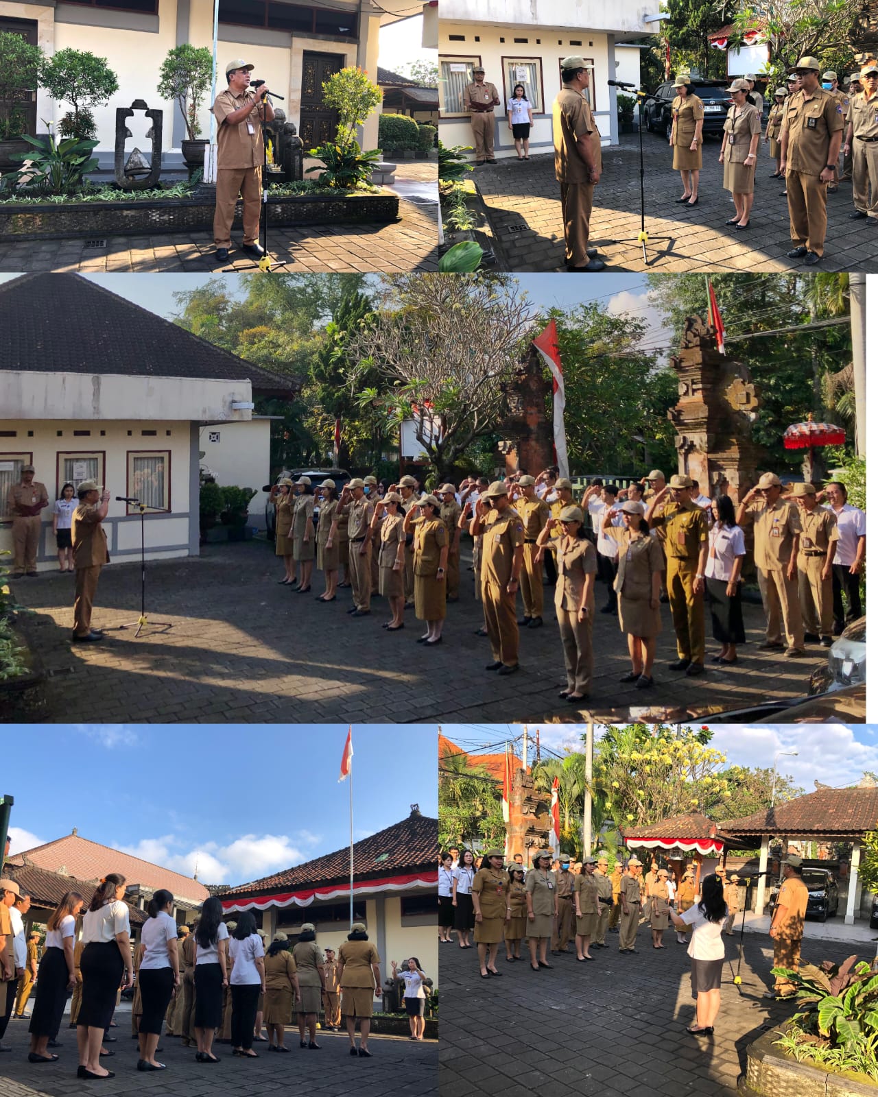 Apel Disiplin Kedua Bulan Agustus 2025 Brida Kota Denpasar