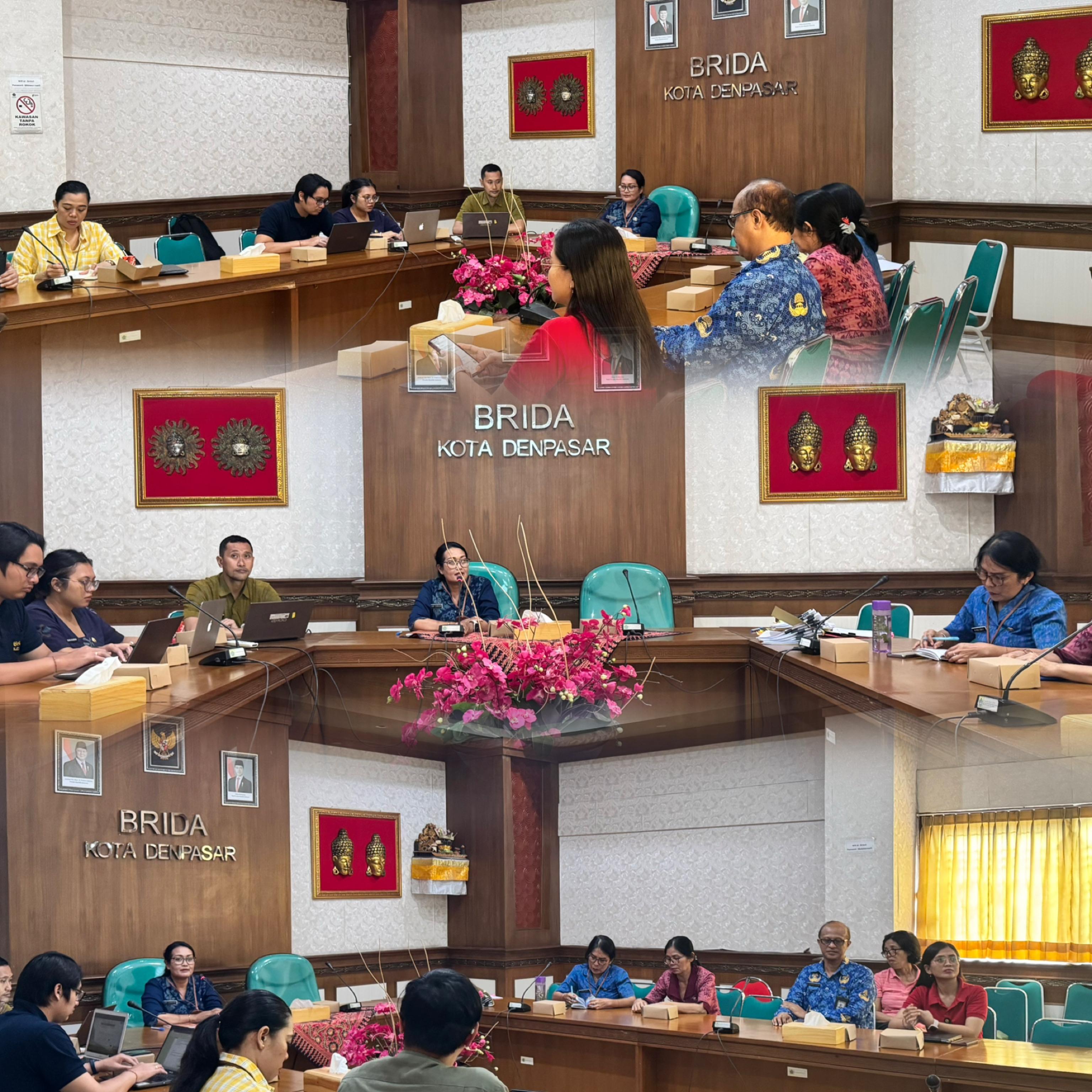 Rapat Persiapan Pengumpulan Data/Informasi Dan Survey Lapangan Kajian Jumlah Ideal Anggota Satuan Polisi Pamong Praja Kota Denpasar Tahun 2025