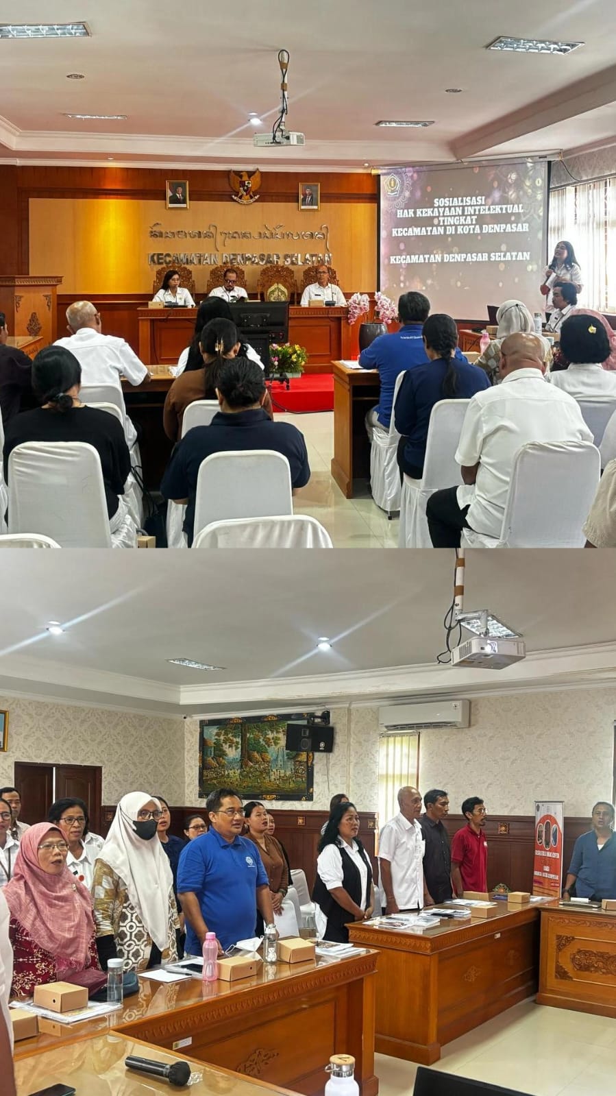 Sosialisasi Hak Kekayaan Intelektual Di Kecamatan Denpasar Selatan