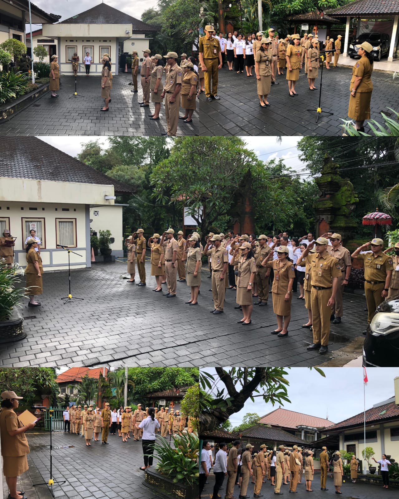 Apel Disiplin Kedua Bulan Januari 2025 Brida Kota Denpasar