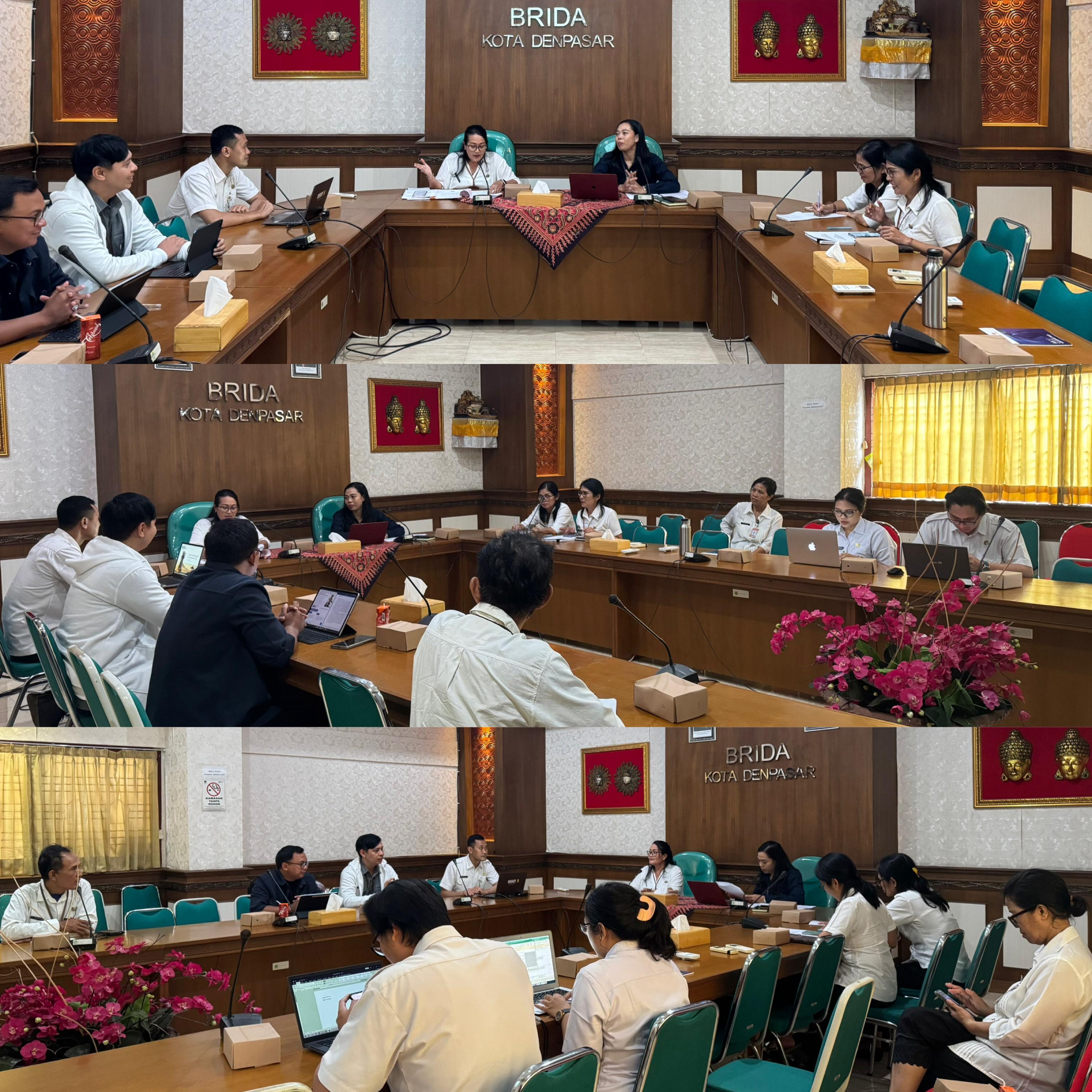 Rapat Pembahasan Hasil Survey Lapangan Dan Pengumpulan Data/Informasi Kajian Jumlah Ideal Anggota Satuan Polisi Pamong Praja Kota Denpasar Tahun 2025