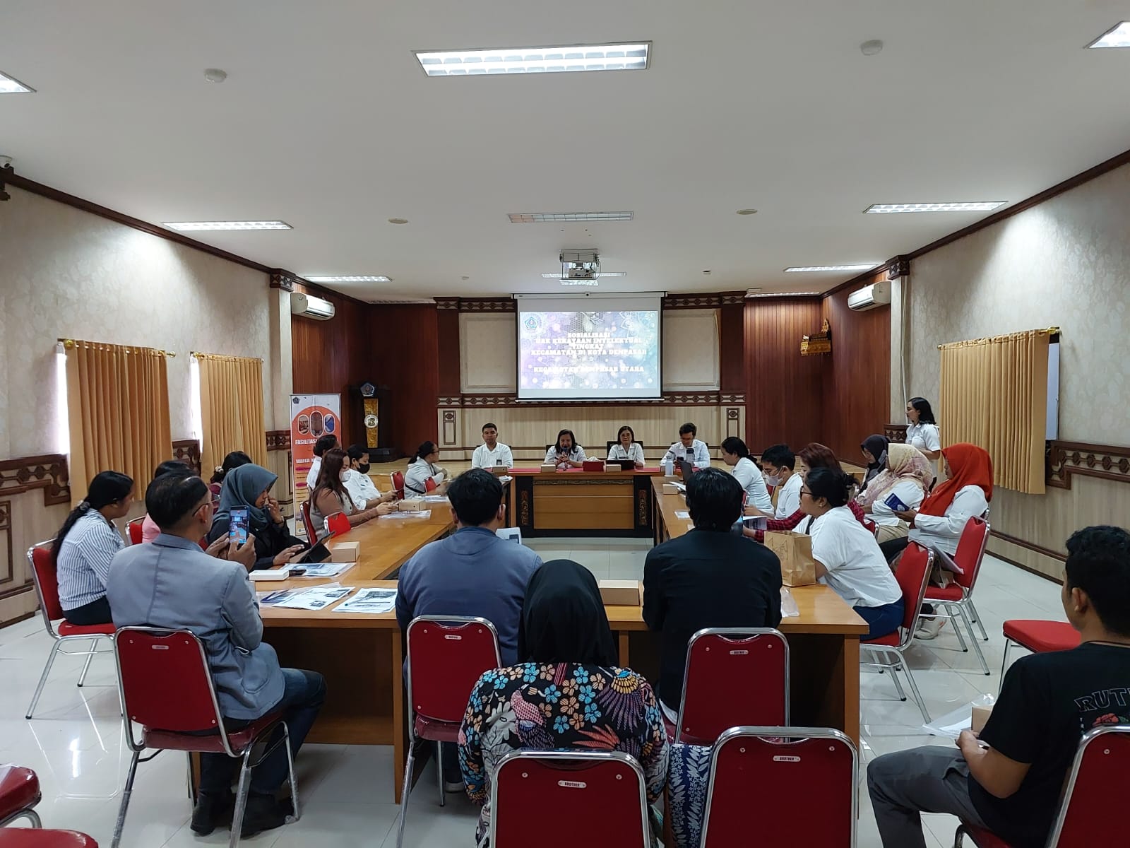 Sosialisasi Hak Kekayaan Intelektual Di Kecamatan Denpasar Utara