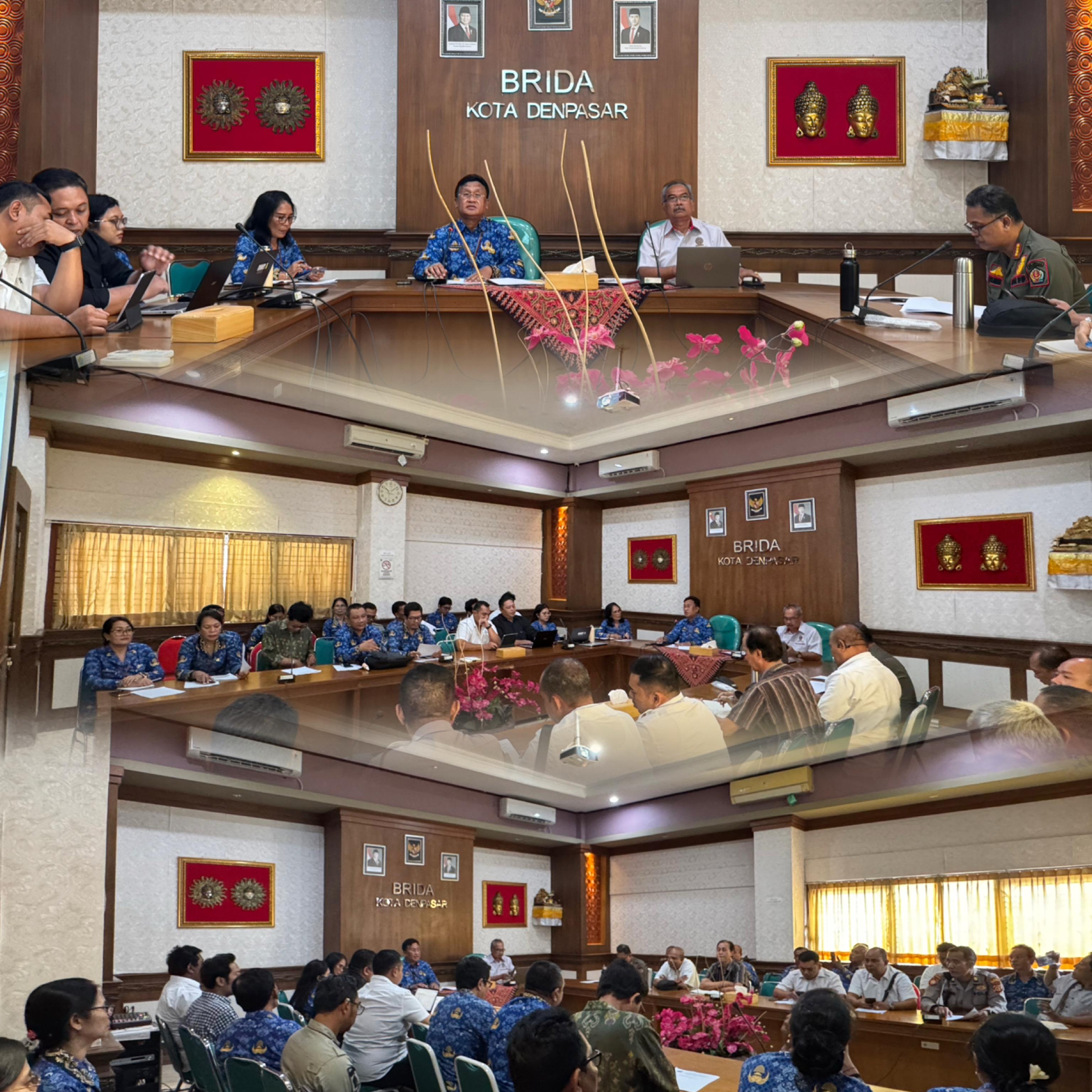 Rapat Pendahuluan Kajian Pemetaan Daerah Rawan Gangguan Ketenteraman dan Ketertiban Umum Kota Denpasar Tahun 2025