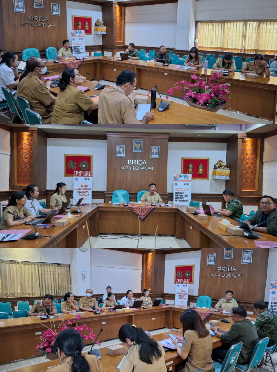 Rapat Penyamaan Persepsi Terkait Penyelenggaraan Kompetisi Inovasi Perangkat Daerah Kota Denpasar (KIPRAH) Tahun 2025