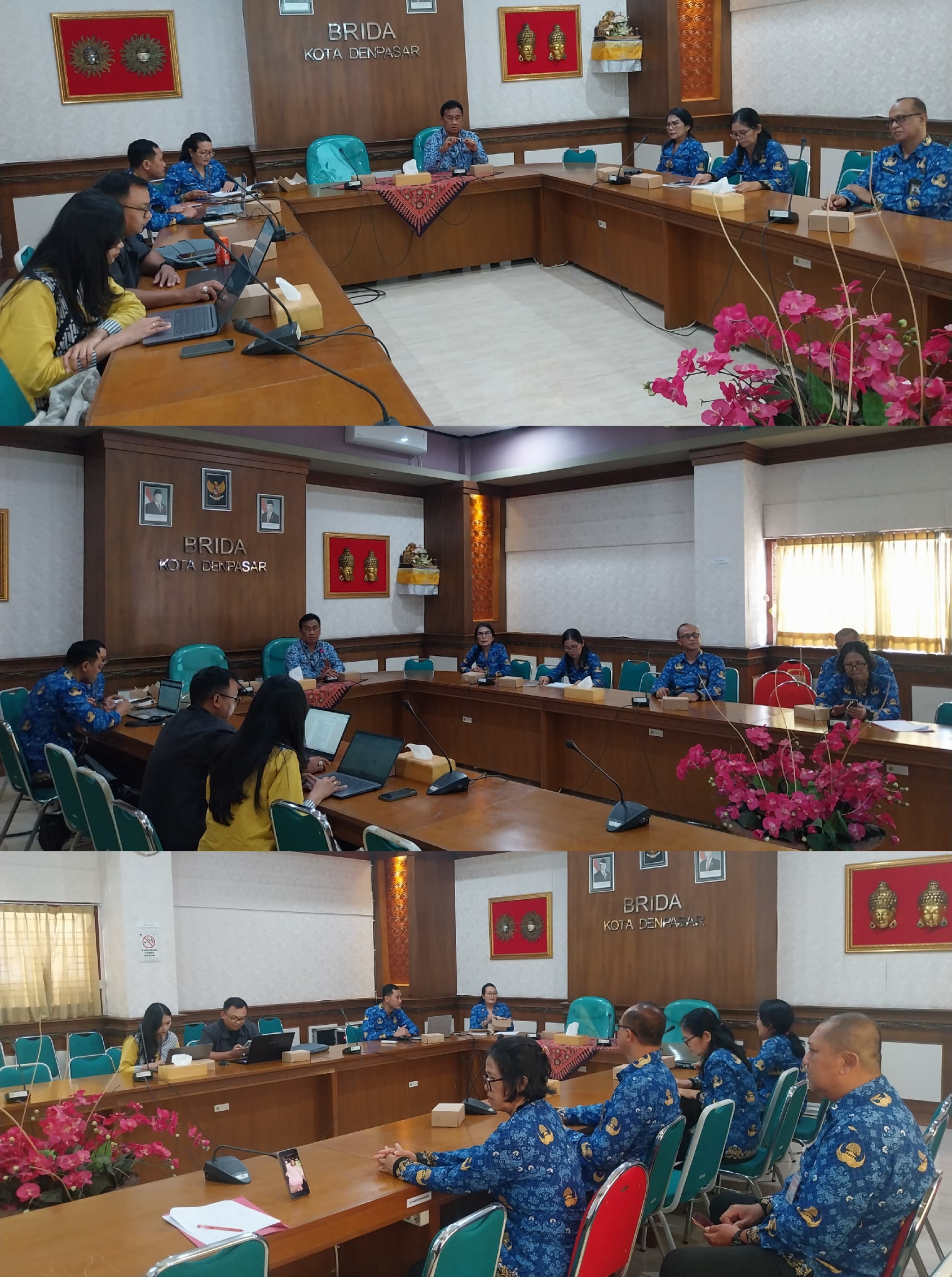 Rapat Pembahasan Hasil Rekomendasi Kajian Jumlah Ideal Anggota Satuan Polisi Pamong Praja  Kota Denpasar Tahun 2025