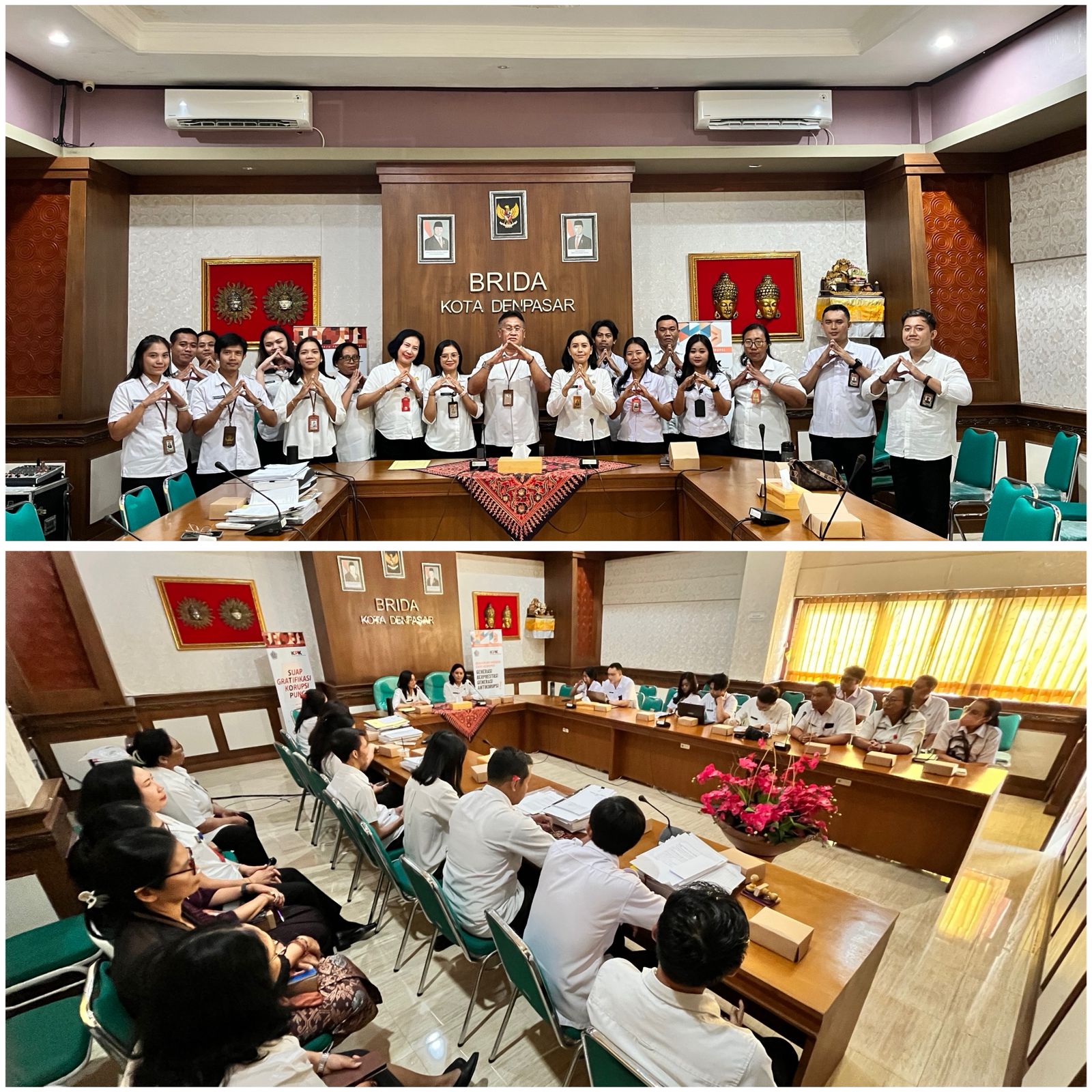 Pelaksanaan Audit Sistem Kearsipan Internal BRIDA Oleh Tim Kearsipan DPK