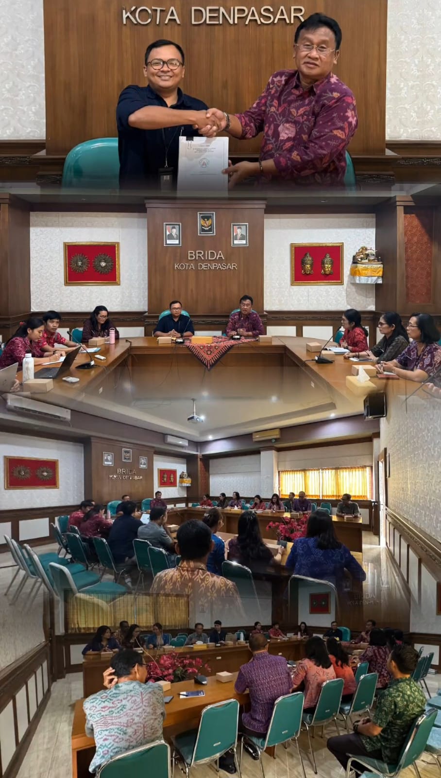 Rapat Finalisasi Laporan Akhir Kajian Ideal Satpol PP Denpasar Tahun 2025 