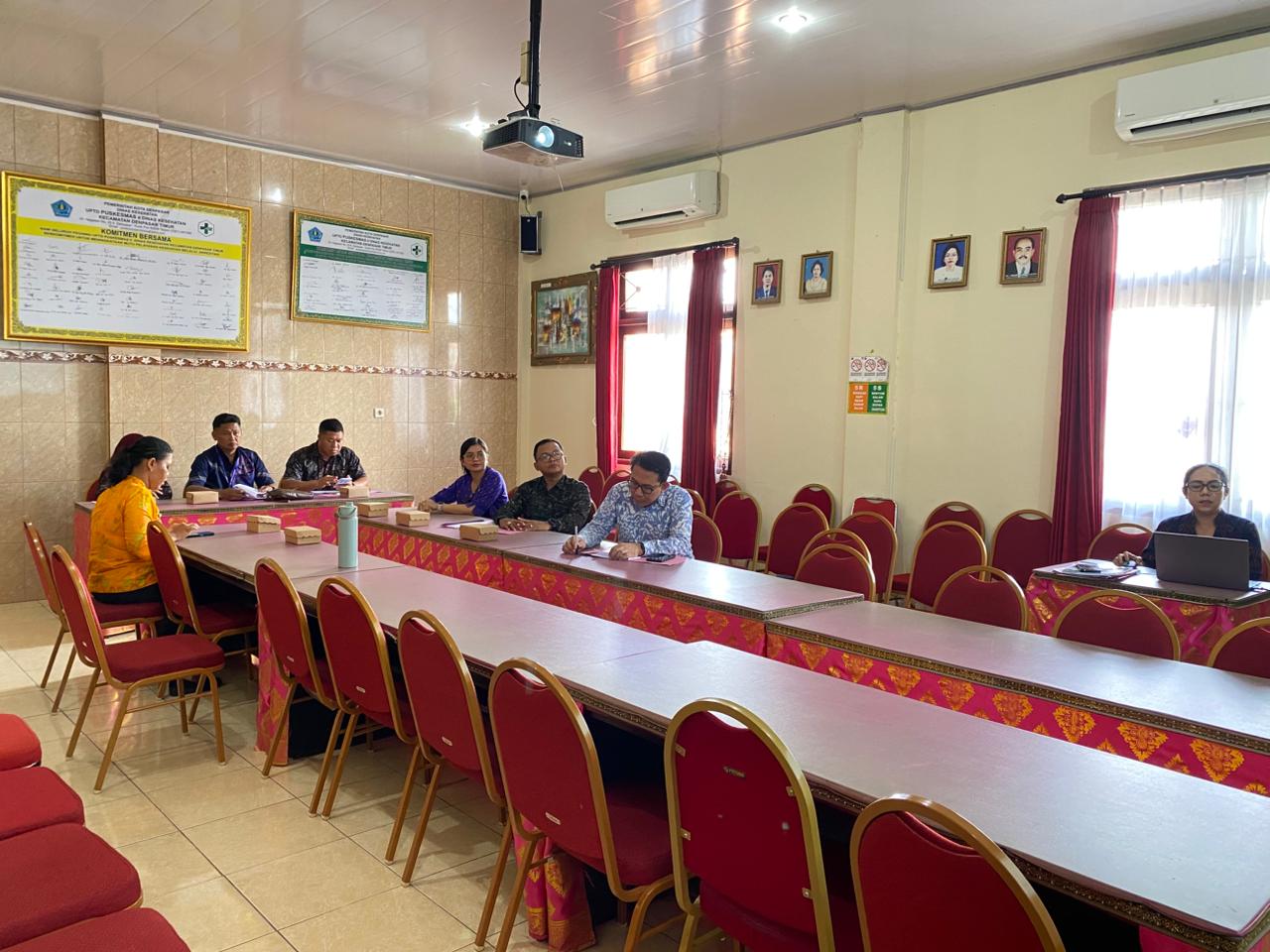 Kunjungan Lapangan Dalam Rangka Penilaian KIPRAH Tahap III Pada UPTD Puskesmas II Dinas Kesehatan Kecamatan Denpasar Timur