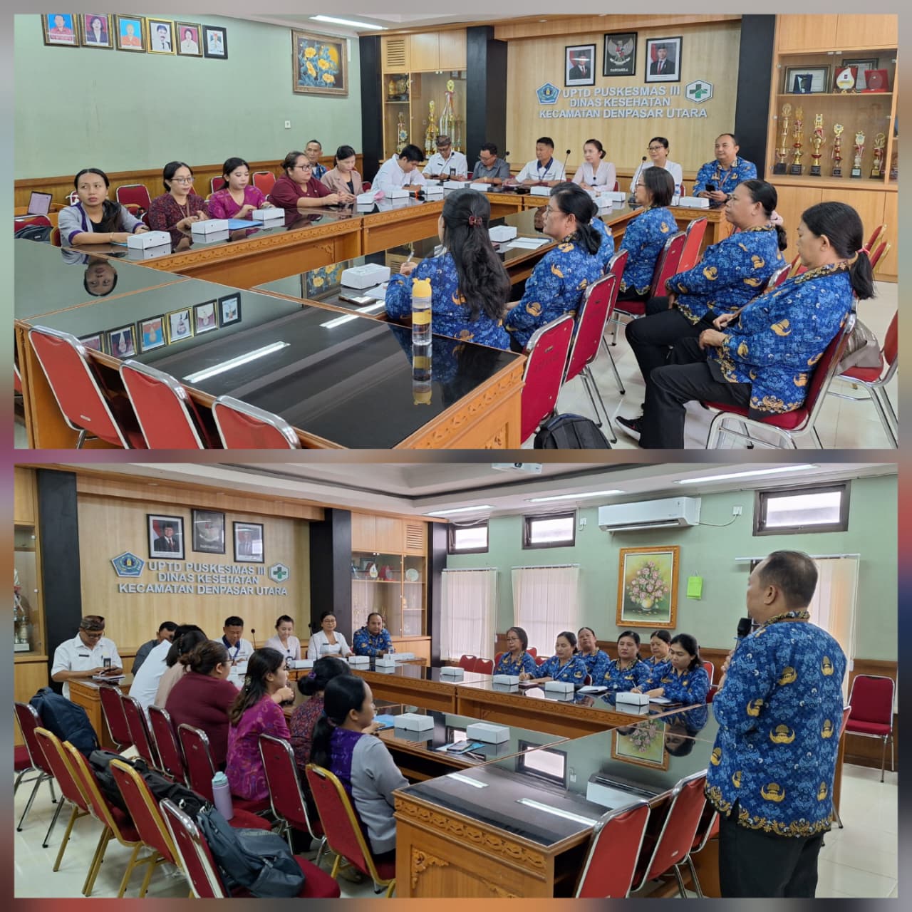 Kunjungan Lapangan Dalam Rangka Penilaian KIPRAH Tahap III Pada UPTD Puskesmas III Dinas Kesehatan Kecamatan Denpasar Utara 