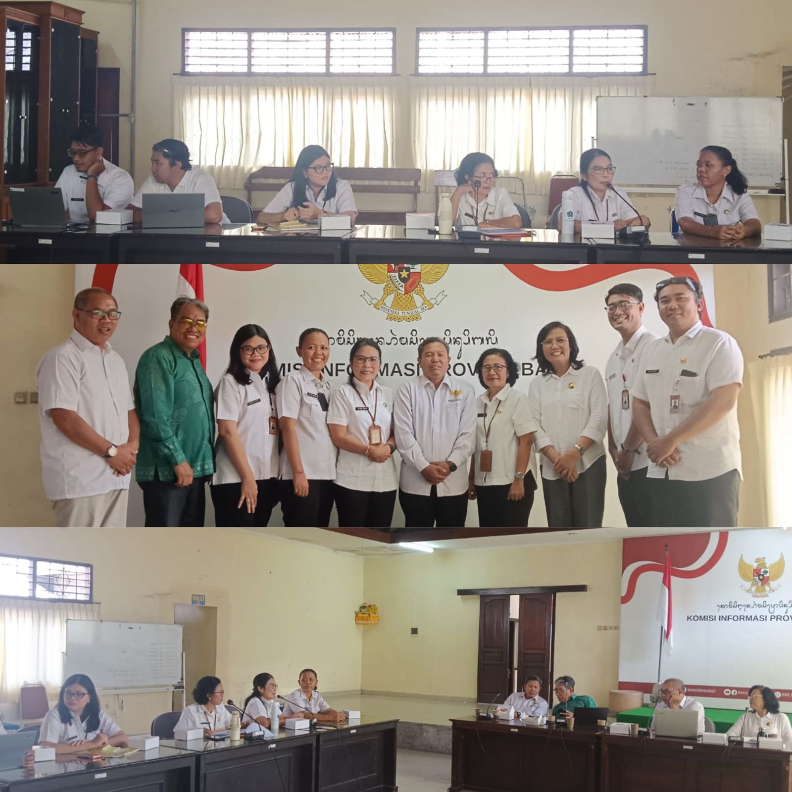 BRIDA Kota Denpasar Sampaikan Presentasi MONEV KIP Tahun 2025 Di Komisi Informasi Provinsi Bali