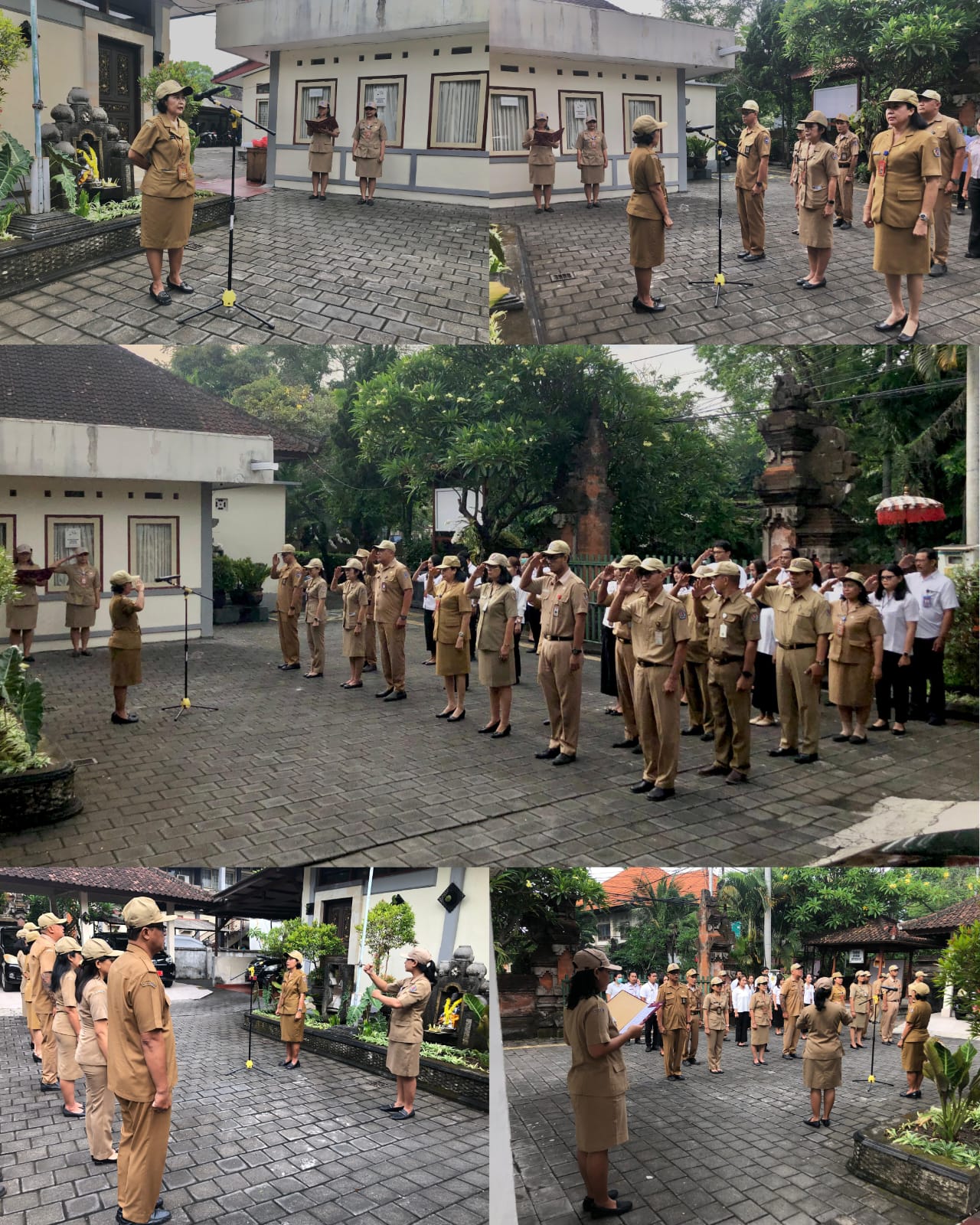 Apel Disiplin Keempat Bulan Oktober 2025 BRIDA Kota Denpasar