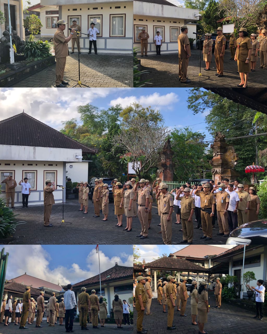 Apel Disiplin Ketiga Bulan Juni 2025 Brida Kota Denpasar