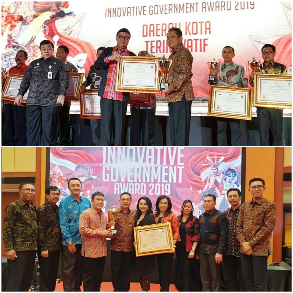 Pemerintah Kota Denpasar Raih Peringkat Pertama Innovative Government Award 2019